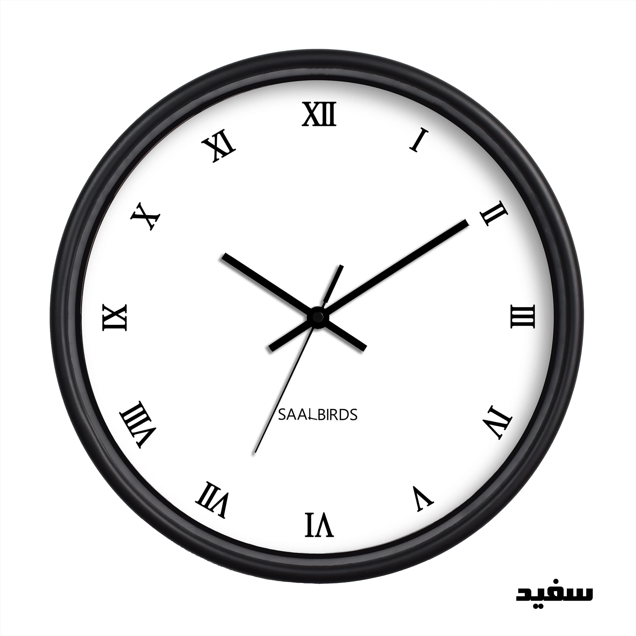 ساعت دیواری سال بردز طرح عدد رومي مدل CW-402 — تصویر ۴