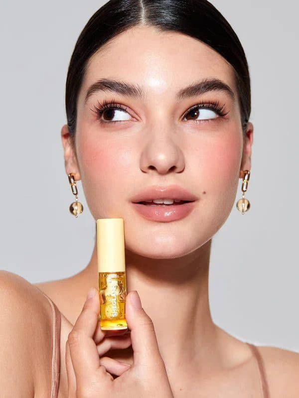 روغن لب JELLY WOW HYDRATING LIP OIL- GRAPEFRUIT GLOW شیگلم SHEGLAM — تصویر ۵