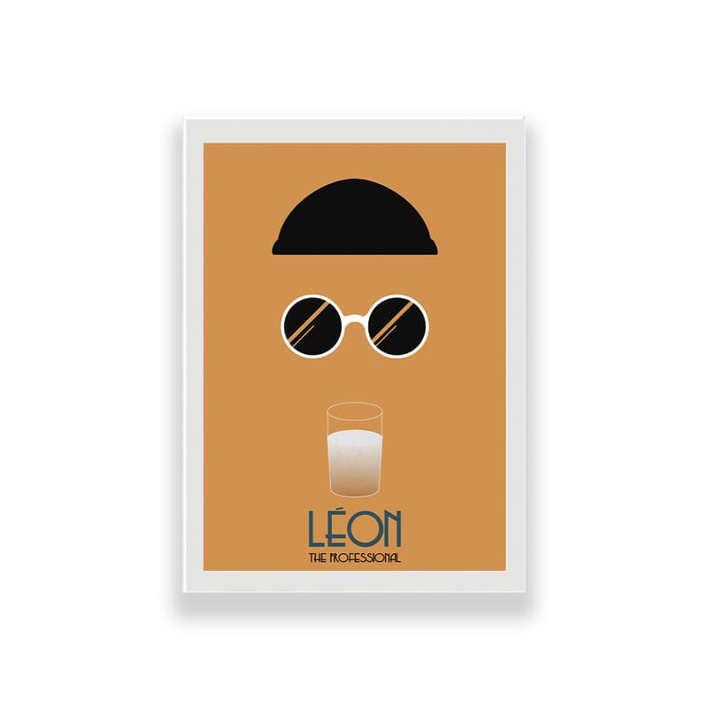 تابلو طرح Leon the professionalمدل 4
