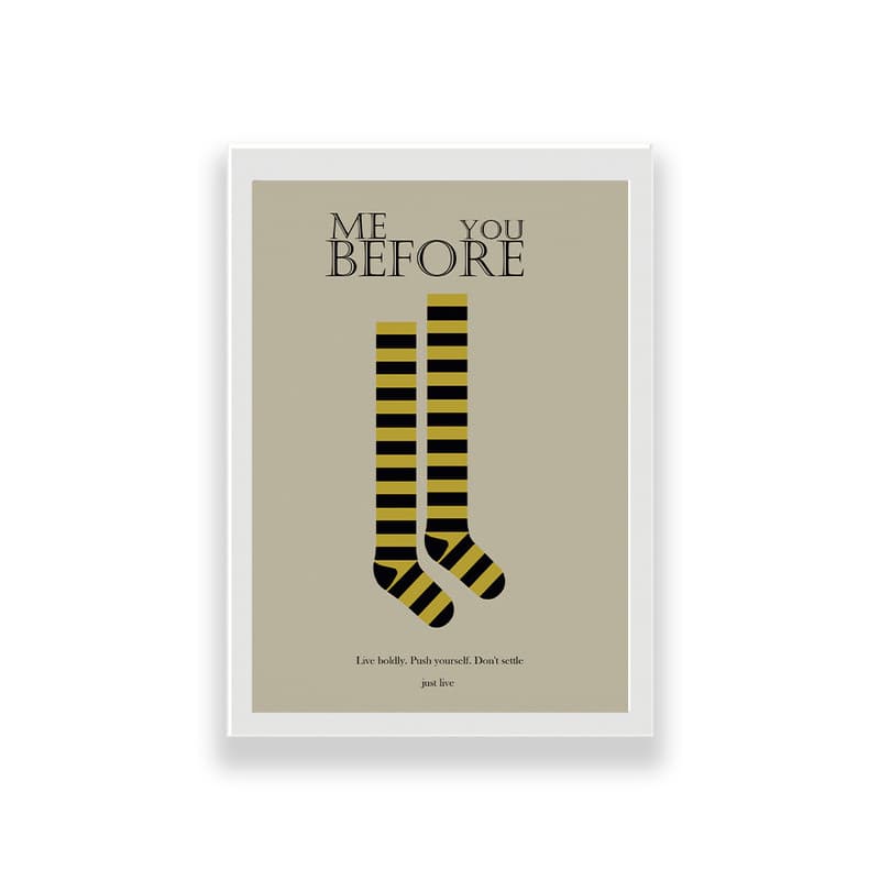 تابلو طرح فیلم me before you