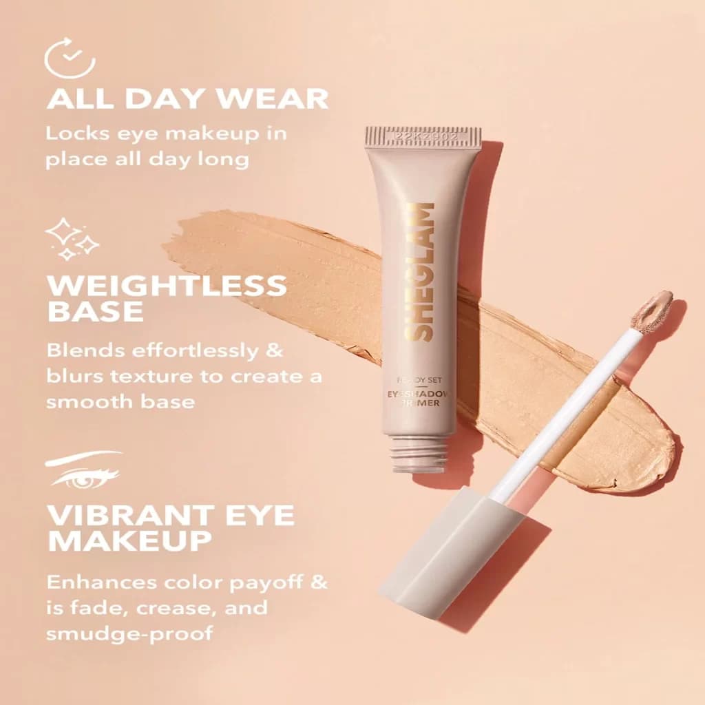پرایمر سایه چشم READY SET شیگلم SHEGLAM — تصویر ۳