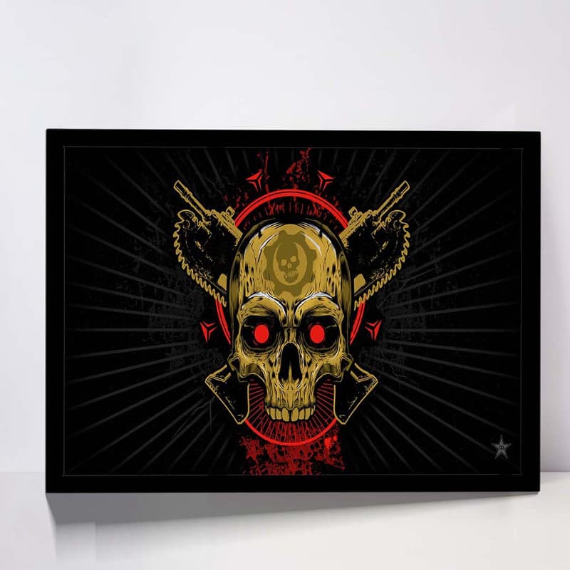 تابلو مدل gears of war کد F-12031