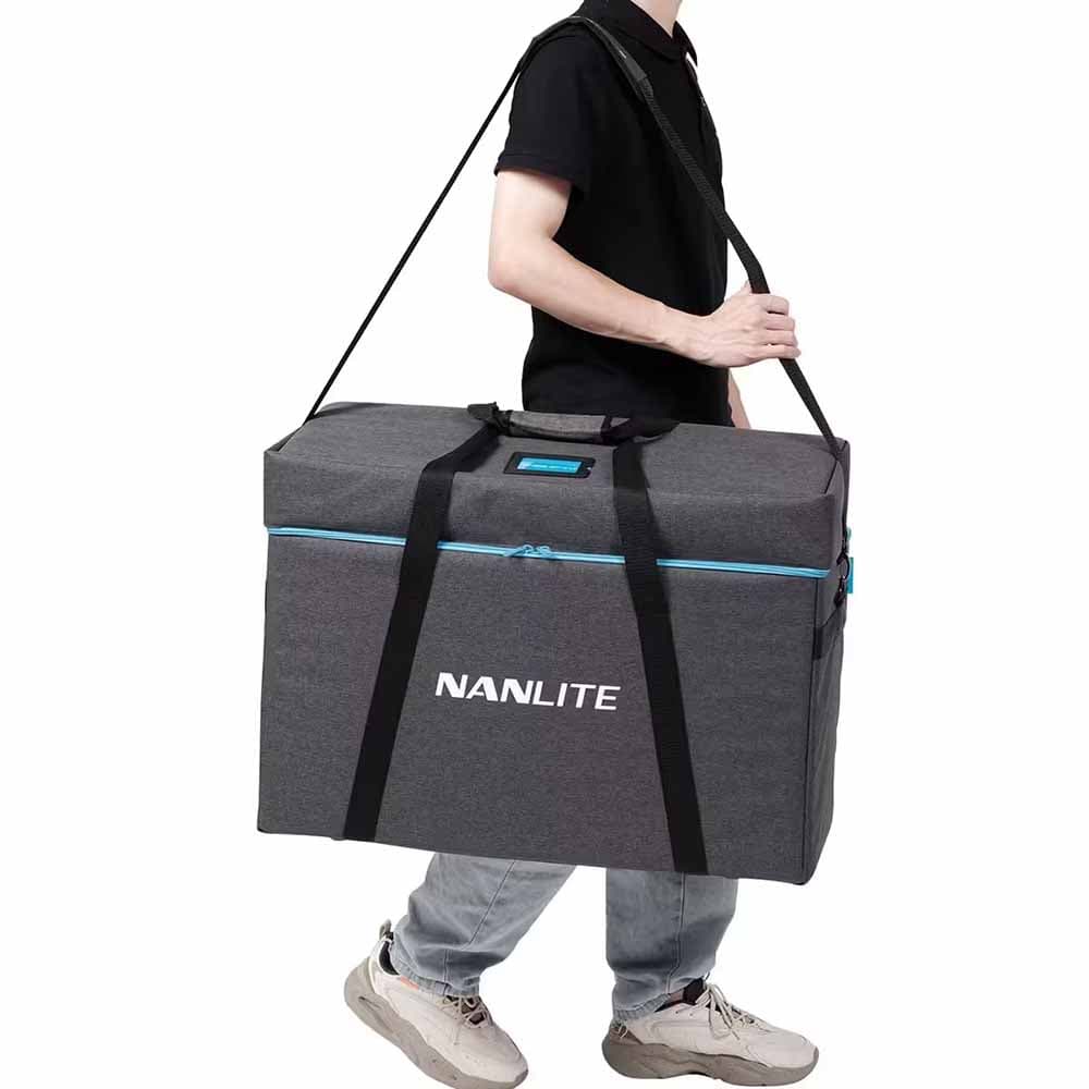 کیت 2 تایی نور ثابت نانلایت Nanlite FS-300B با سافت باکس و سه پایه — تصویر ۸