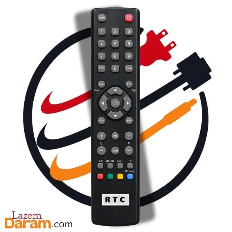 کنترل تلویزیون آر تی سی (RTC) | ریموت کنترل تلویزیون LED و LCD