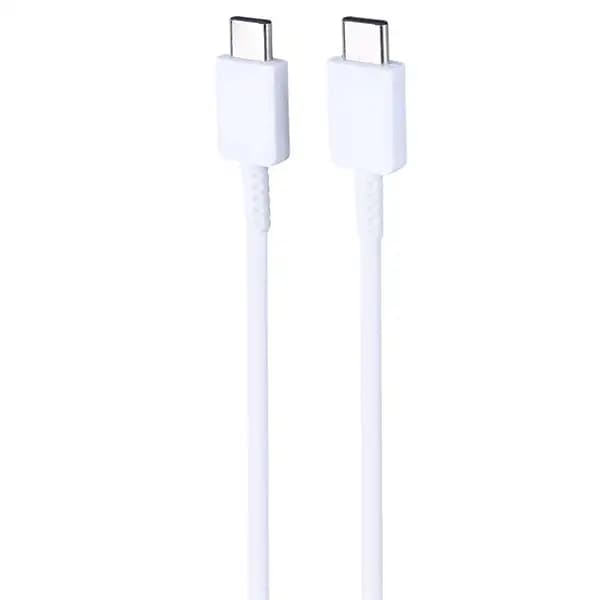 کابل شارژ دو سر تایپ سی سامسونگ S25 EP-DN980BWEGIN طول 1 متر قسطی — تصویر ۳