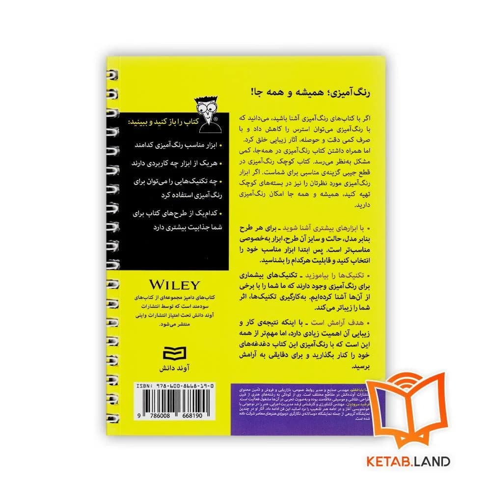 کتاب کوچک رنگ آمیزی For Dummies — تصویر ۲