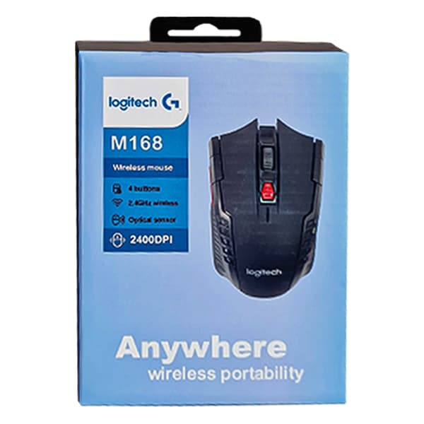ماوس بی سیم لاجیتک مدل M168 6K W — تصویر ۲