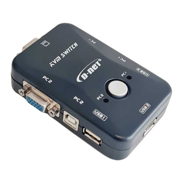 سوئیچ USB KVM دو پورت دی نت