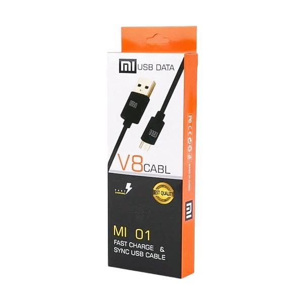 کابل USB به V8 MicroUSB مدل MI-01 طول 1 متر — تصویر ۲