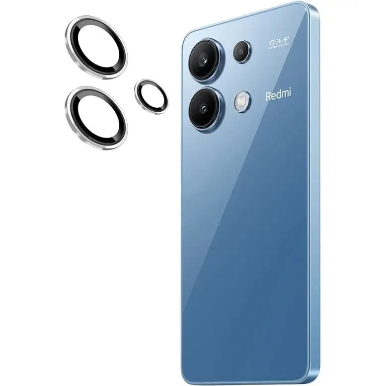 محافظ لنز دوربین رینگی شیائومی Redmi Note 13 4G (پک دار)