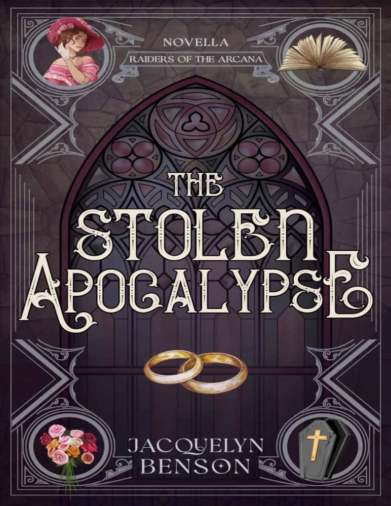 کتاب The Stolen Apocalypse: A Raiders of the Arcana Novella (آخرالزمان ربوده شده: رمان کوتاه غارتگران آرکانا) نسخه انگلیسی PDF | جکلین بنسون