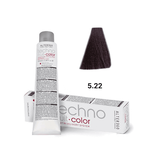 تکنو 5.22 بلوطی روشن زنبقی قوی light chestnut intense iris