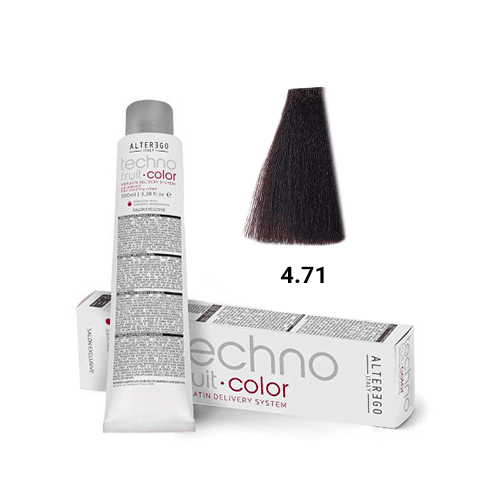 تکنو 4.71 بلوطی قهوه ای خاکستری chestnut brown ash