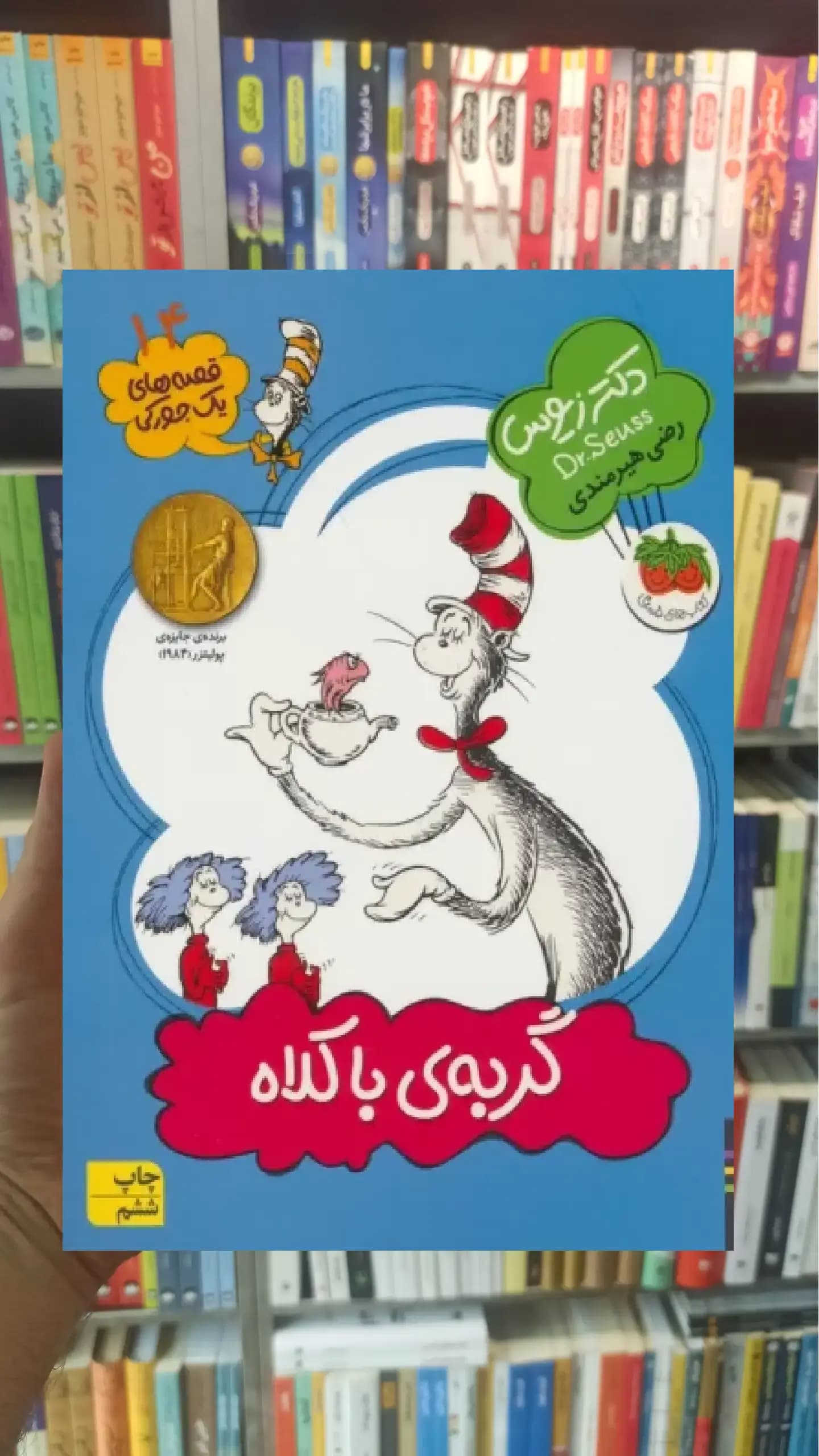 گربه ی با کلاه افق