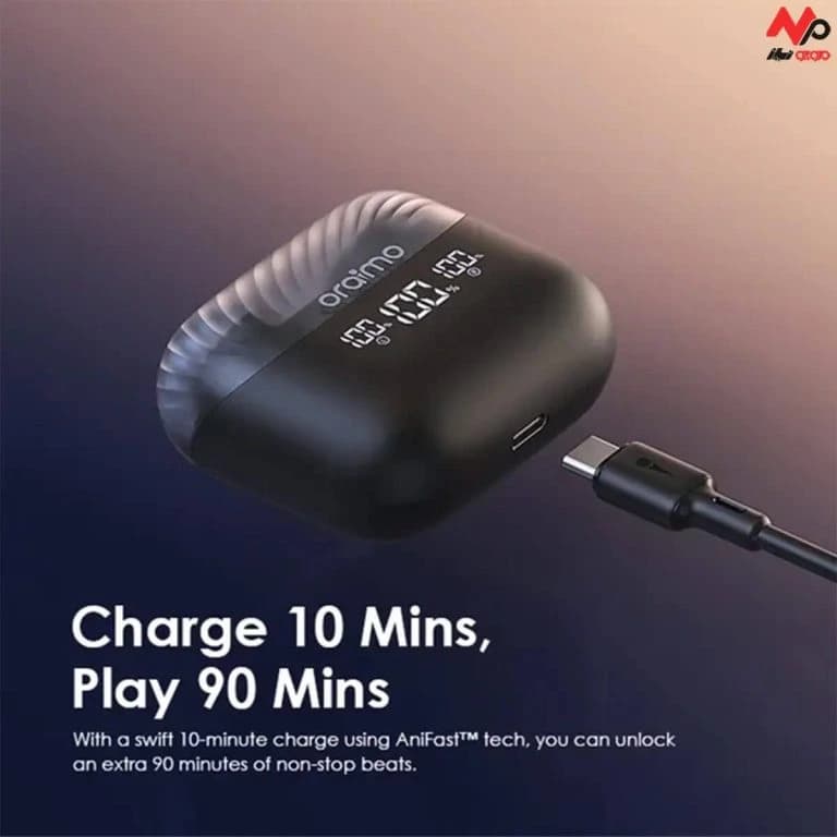 هندزفری بلوتوثی اورایمو مدل AirBuds 4 OTW-340 — تصویر ۳