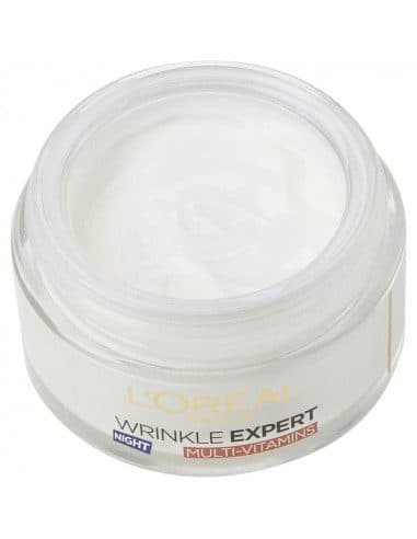کرم شب ضد چروک و تقویت کننده اکسپرت لورال +65 سال 50 میل LOreal Paris Wrinkle Expert Anti-Wrinkle Fortifying Night — تصویر ۴