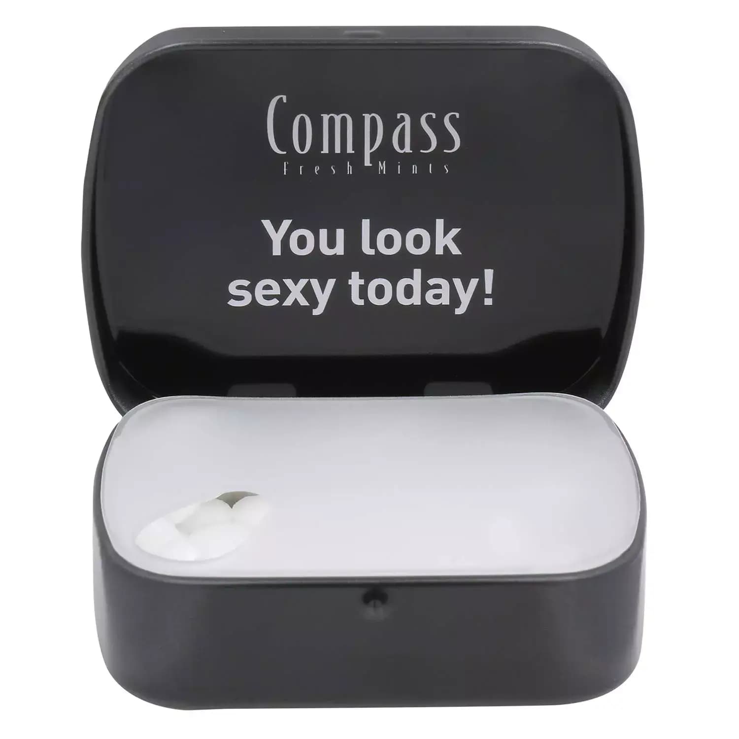 قرص خوشبوکننده دهان کامپس بدون شکر با طعم نعناع تند 14 گرمی Compass Fresh Mints Menthol Extra Strong — تصویر ۲