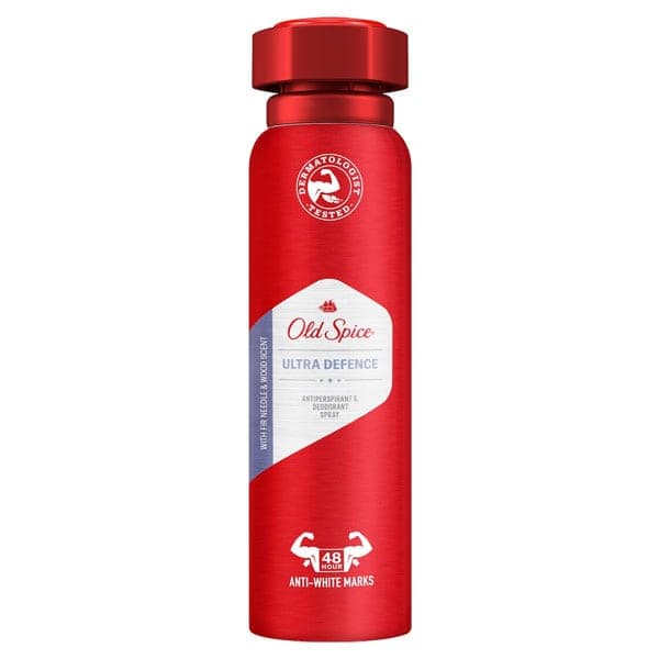 اسپری بدن ضد تعریق و خوشبو کننده الد اسپایس الترا دیفنس 150میل Old Spice Ultra Defence Body spray — تصویر ۴