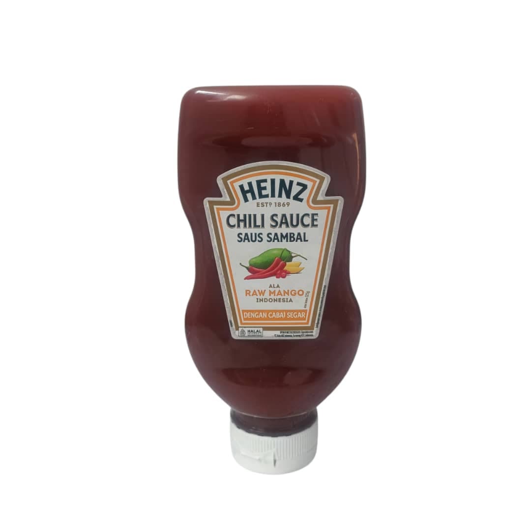 سس فلفل اندونزیایی هاینز با طعم انبه خام 325 گرمی Heinz Indonesia Chili Sauce with Raw Mango — تصویر ۲