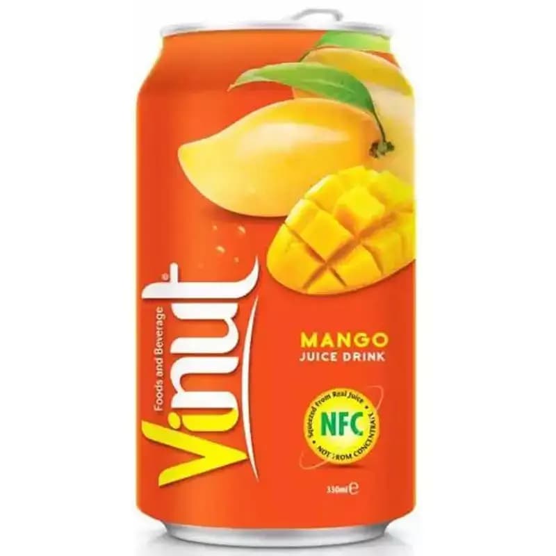 آبمیوه وینات با طعم انبه 330 میل VINUT Mango Juice
