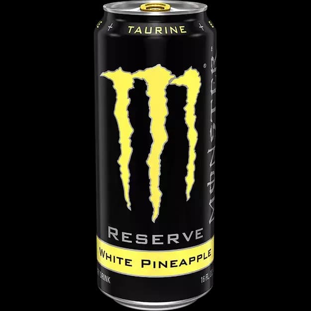 نوشیدنی انرژی زا مانستر ریزرو با آناناس سفید 500 میل Monster Energy Drink Reserve White Pineapple