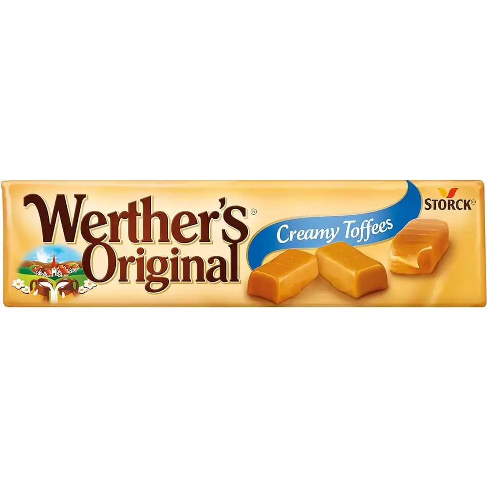 تافی شکلاتی وردرز آلمانی 45 گرمی Werther’s Original Chewy Toffee