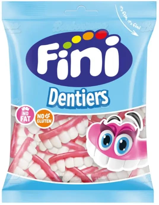 پاستیل فینی بدون گلوتن طرح دندانی 90 گرمی Fini Dentiers