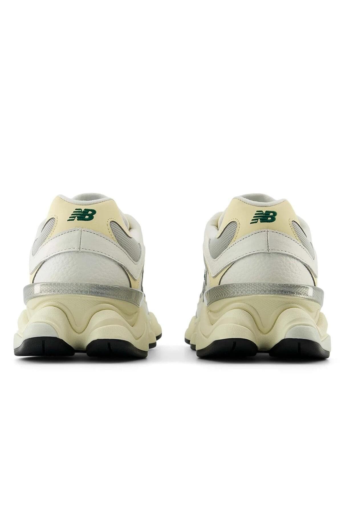 کفش اسنیکر نیو بالانس زنانه چرم سفید بیسیک راسته Classical/کلاسیک | New Balance 90.60 ESE VN — تصویر ۴