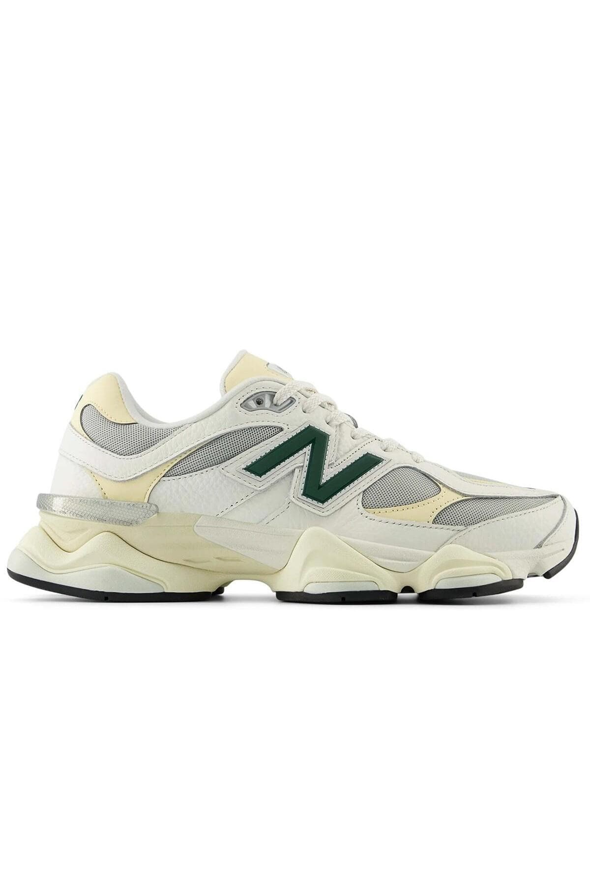 کفش اسنیکر نیو بالانس زنانه چرم سفید بیسیک راسته Classical/کلاسیک | New Balance 90.60 ESE VN