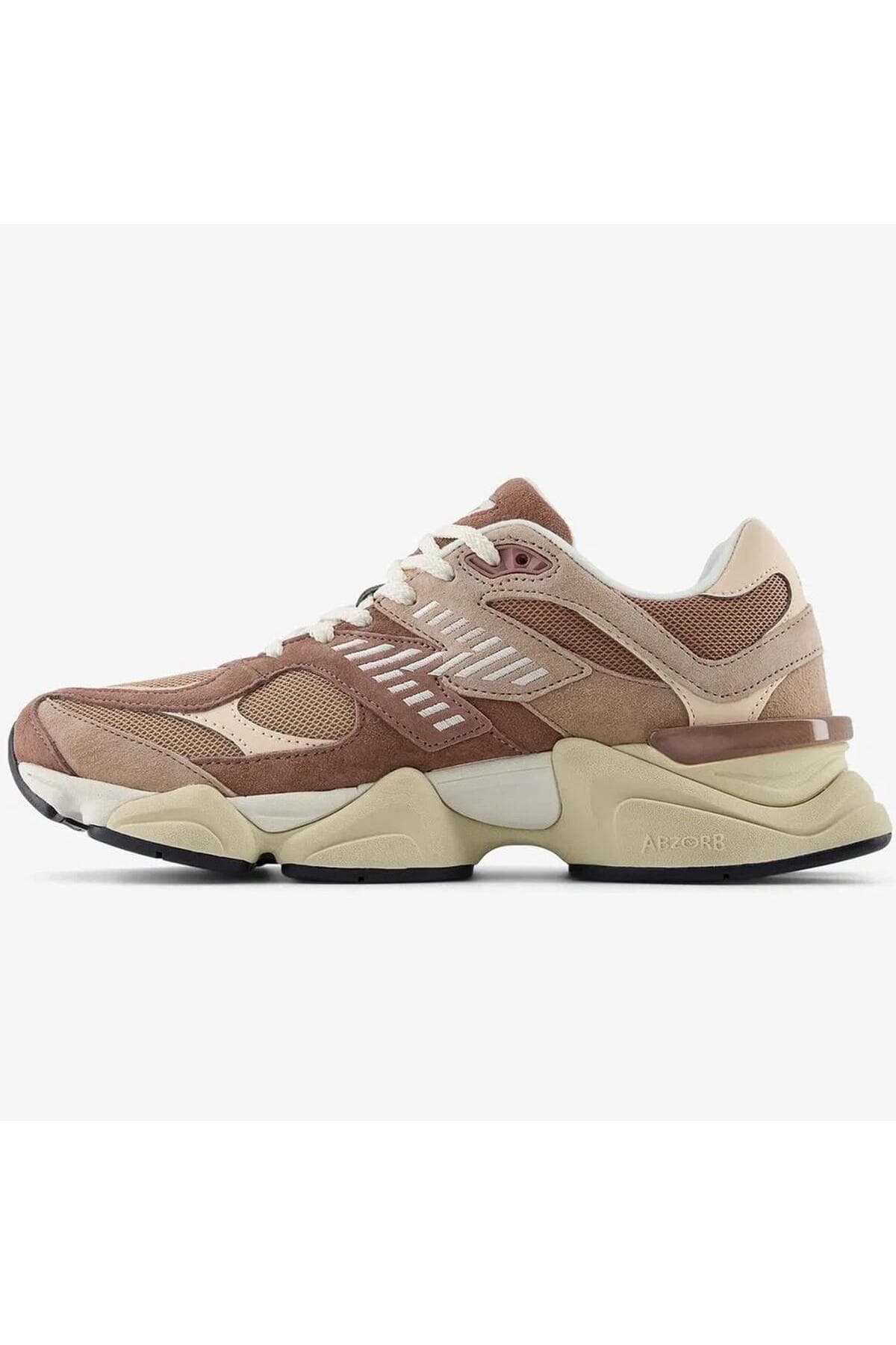 کفش اسنیکر نیو بالانس زنانه منسوجات نارنجی بیسیک راسته Classical/کلاسیک | New Balance 90.60 EEH VN — تصویر ۲