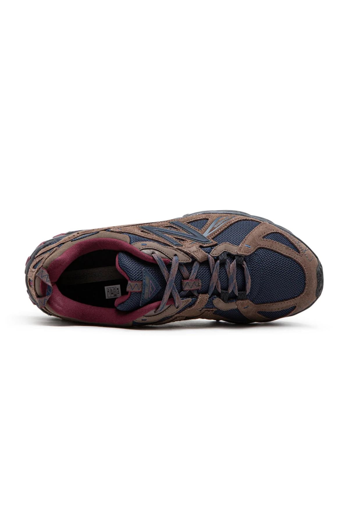 کفش اسنیکر نیو بالانس مردانه چرم قهوه ای راسته کژوال/روزمره | New Balance ML610TBI ID — تصویر ۴