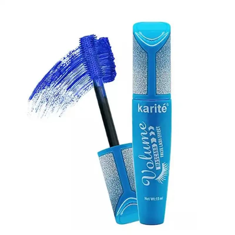 ریمل کاریته رنگ مواد آبی volume mascara — تصویر ۵