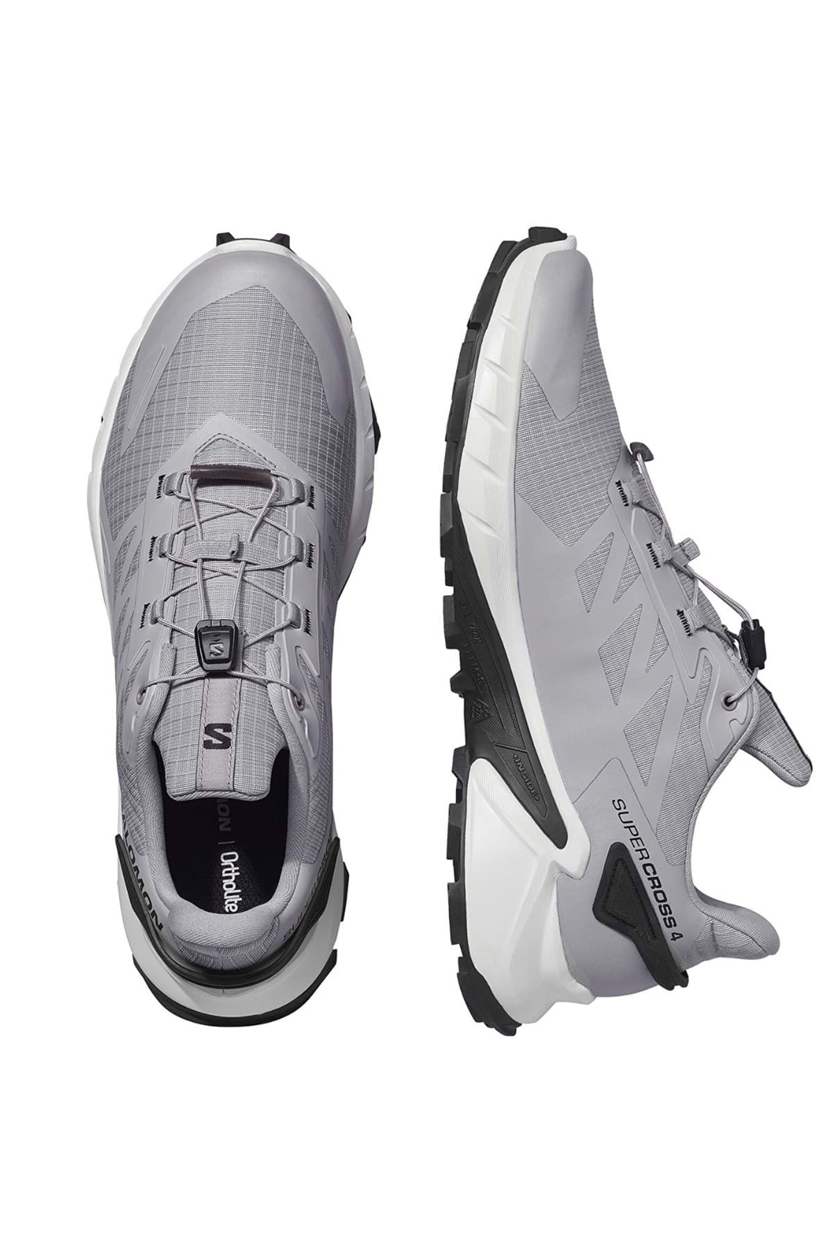 کفش بیرونی سالومون زنانه خاکستری رنگارنگ Regular/رگولار اسپرت | Salomon Kids-AST05326 TR — تصویر ۴