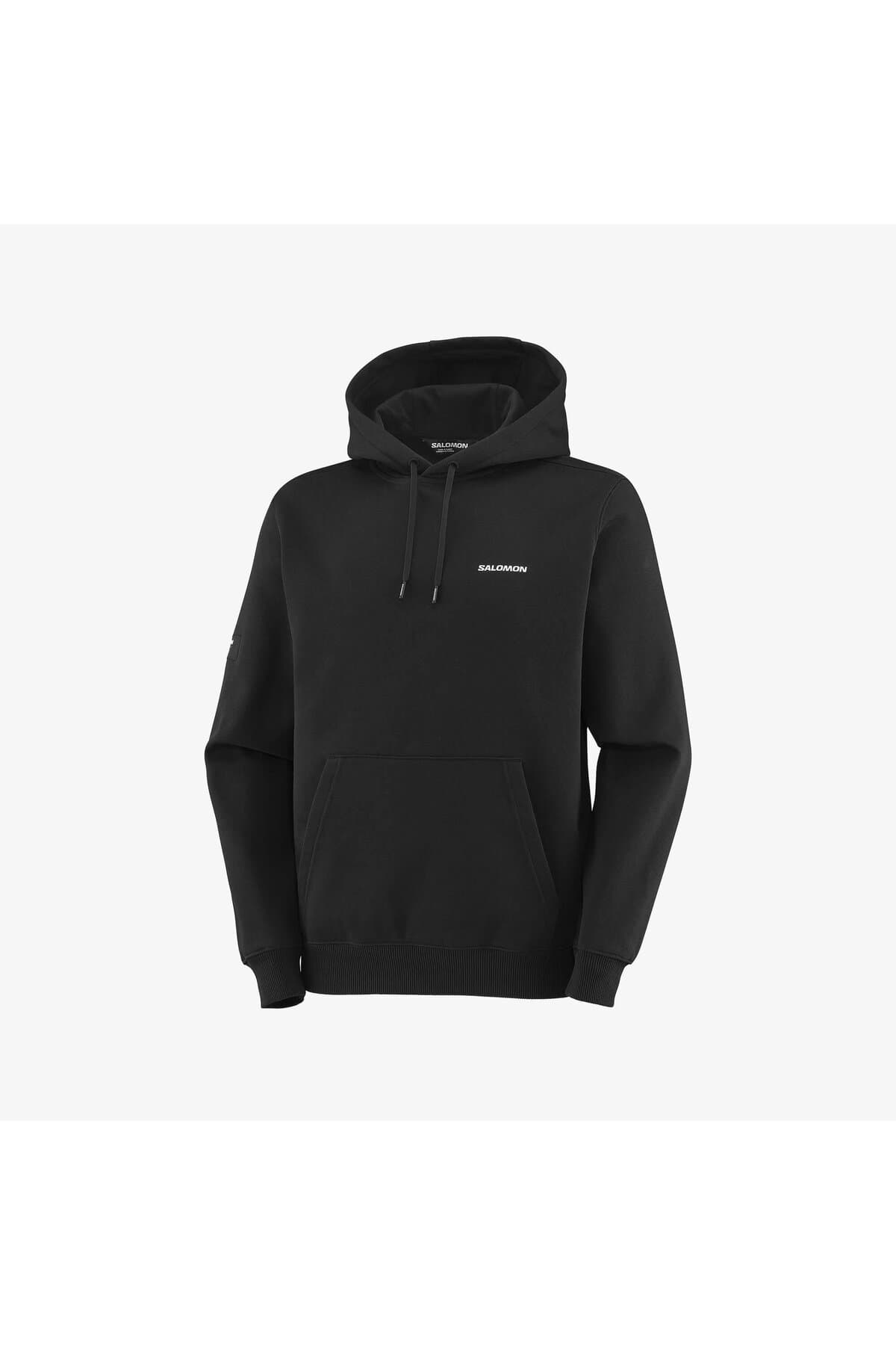 سویشرت اسپرت سالومون مردانه مشکی راسته اسپرت | Salomon LC2849100 TR