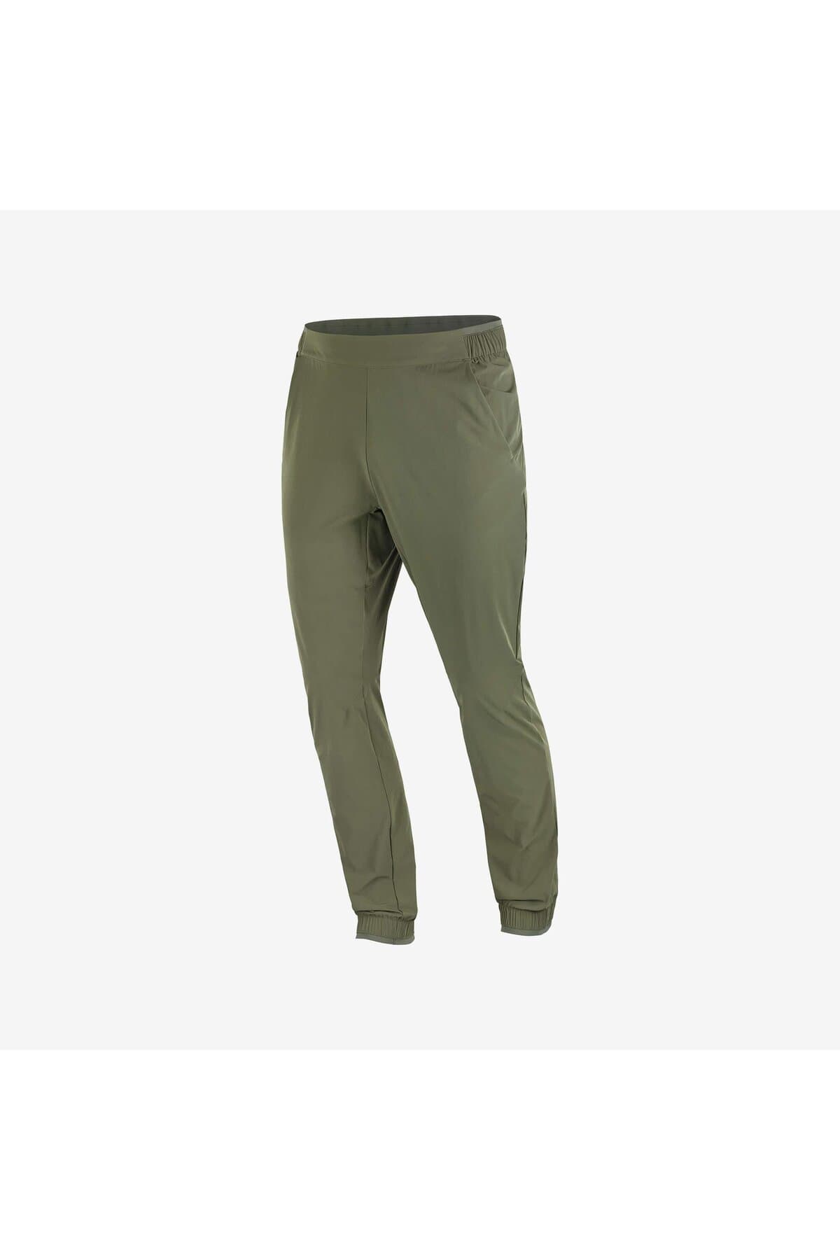 شلوار اسپرت سالومون مردانه خاکی راسته Regular/رگولار | Salomon LC2481300 BD