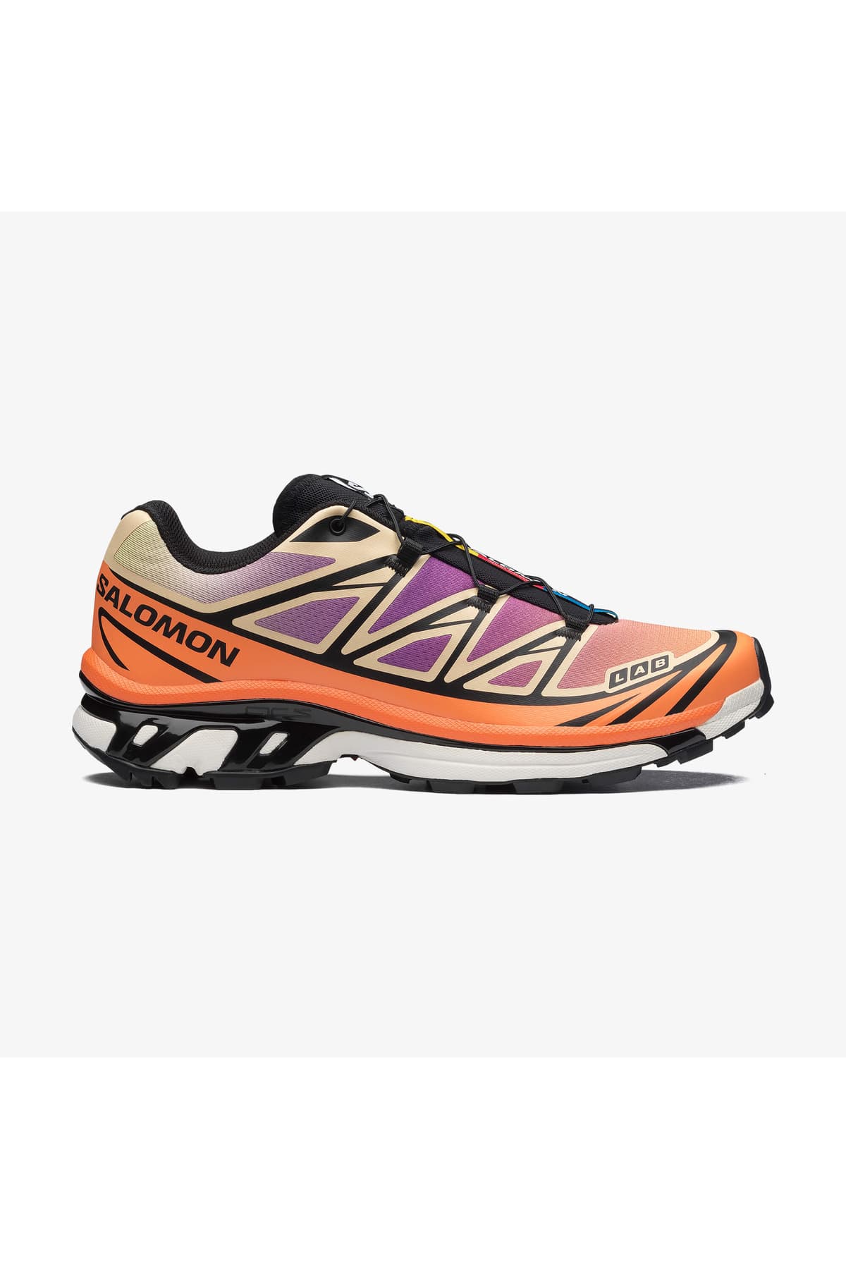 کفش اسنیکر سالومون زنانه مشکی رنگارنگ | Salomon L49154300 VN