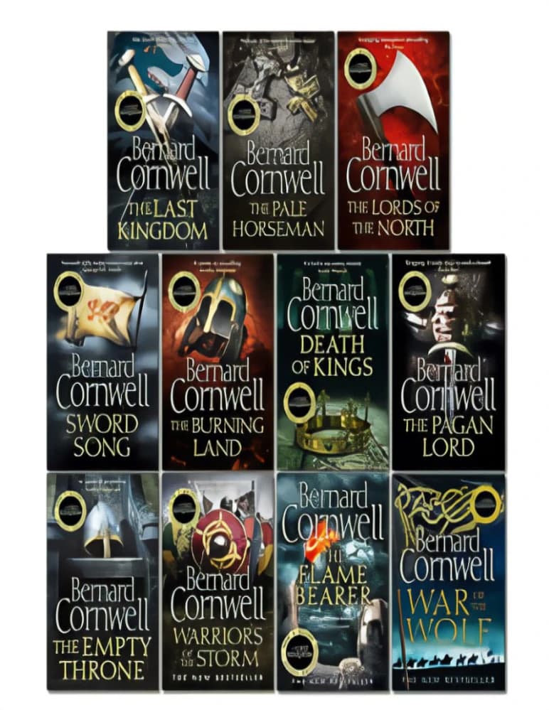 کتاب The Last Kingdom Series, Books 1–13 (مجموعه قلمرو واپسین، جلدهای ۱ تا ۱۳) نسخه انگلیسی PDF | برنارد کورن وِل