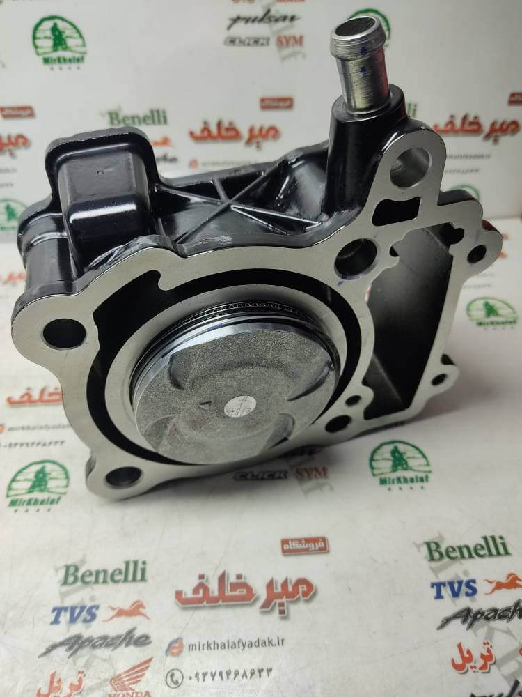سیلندر و پیستون (پستان) کامل موتور پالس ns 200 ان اس و rs ار اس اصلی — تصویر ۴