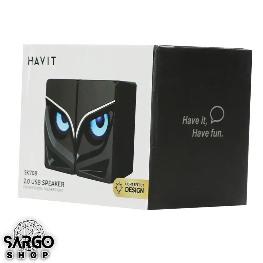 اسپیکر دسکتاپ Havit مدل SK708 — تصویر ۳