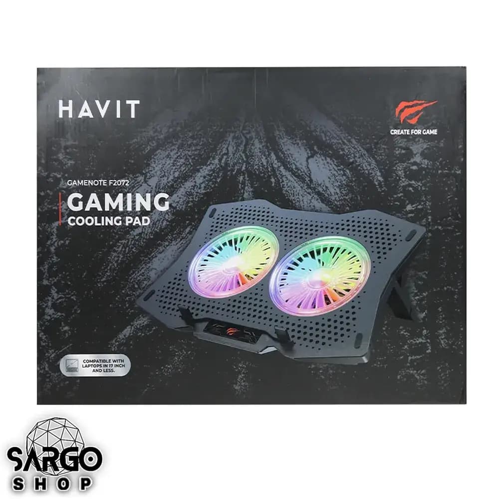 پایه خنک کننده هویت مدل F-2072 RGB
