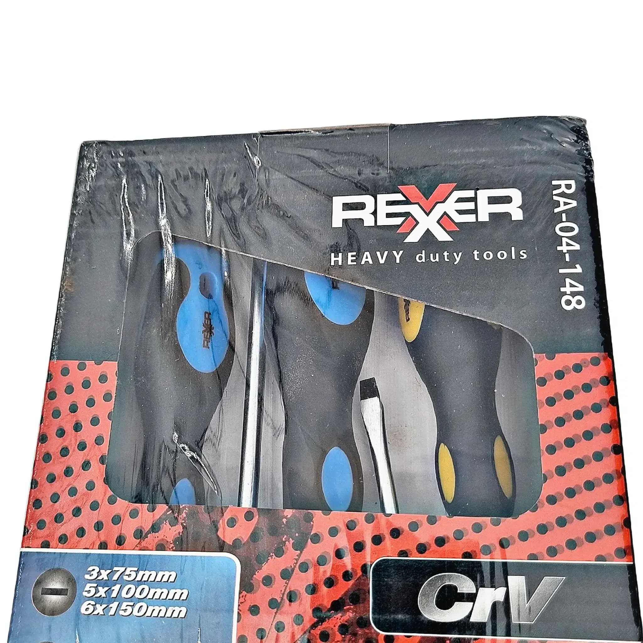 ست پیچ گوشتی 5 عددی برند رکسر (REXER) مدل RA-04-148 — تصویر ۳