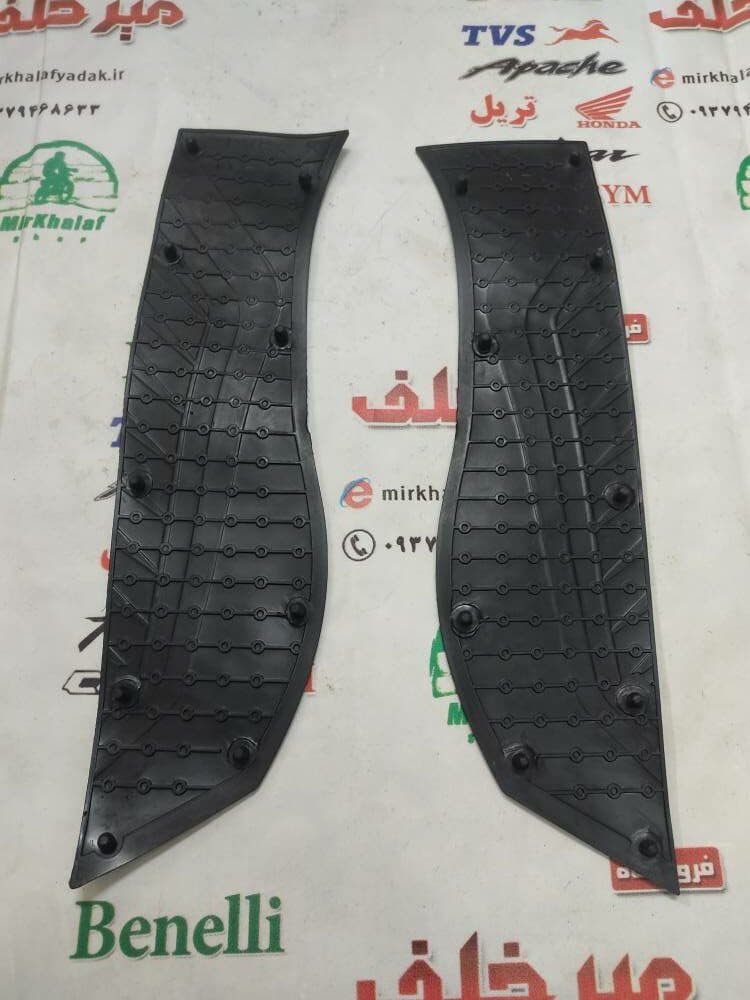 لاستیک رکاب کف پایی زیر پا موتور یاماها طرح ایروکس nvx جدید نیوفیس فابریکی (جفتی) — تصویر ۲