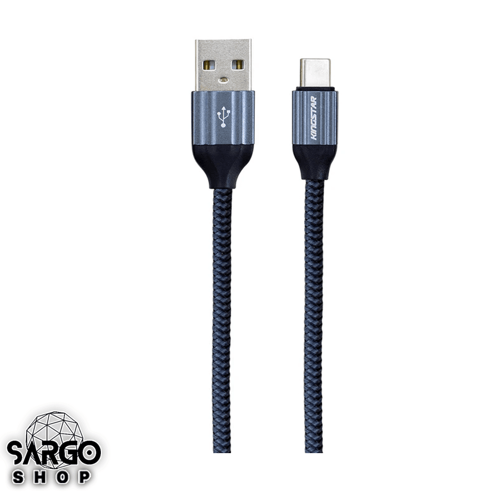 کابل شارژ USB به USB-C کینگ استار KingStar مدل K21C طول 1 متر