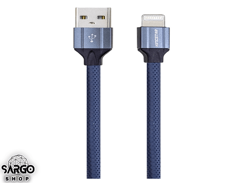 کابل تبدیل USB به لایتنینگ کینگ استار مدل K18i طول 1.5 متر — تصویر ۲