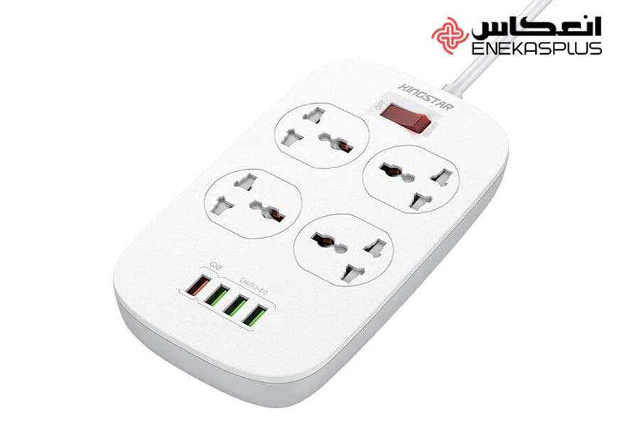 چند راهی برق کینگ استار مدل KPS5135PD — تصویر ۳
