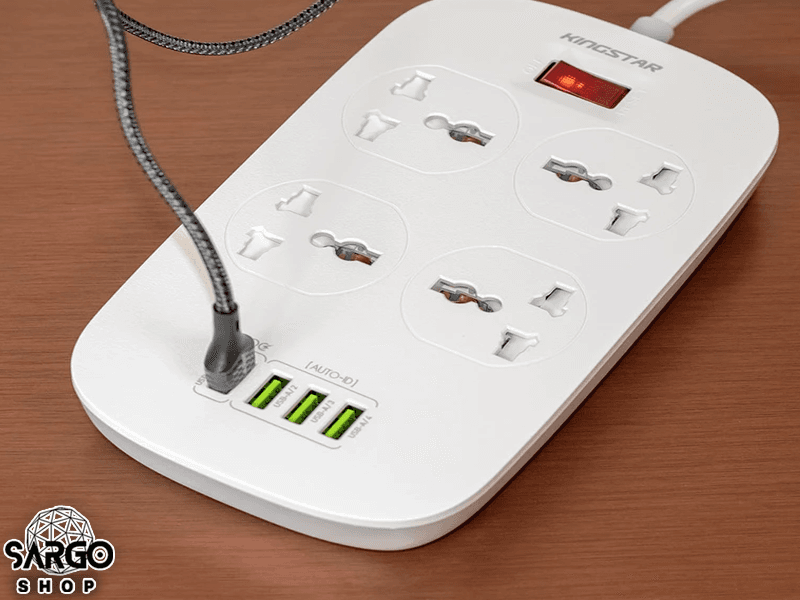 چند راهی برق کینگ استار مدل KPS5135PD — تصویر ۲