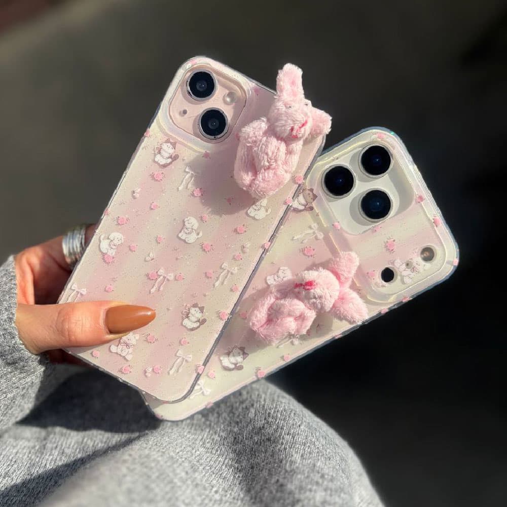 قاب کت و پاپی کیوت مناسب برای گوشی موبایل آیفون Apple iPhone 13 / 13 Pro / 13 Pro Max / 14 Pro Max / 15 Pro Max / 16 / 16 Pro / 16 Pro Max / 17 / 17 Pro / 17 Pro Max