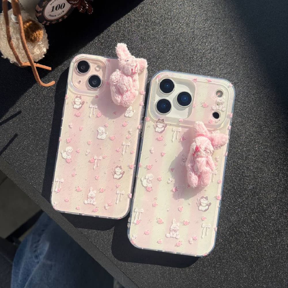 قاب کت و پاپی کیوت مناسب برای گوشی موبایل آیفون Apple iPhone 13 / 13 Pro / 13 Pro Max / 14 Pro Max / 15 Pro Max / 16 / 16 Pro / 16 Pro Max / 17 / 17 Pro / 17 Pro Max — تصویر ۳
