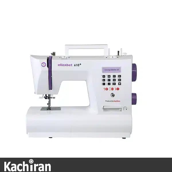 چرخ خیاطی کاچیران مدل Elizabet 610 plus