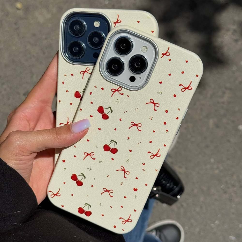 قاب ماسامی پاپيون و آلبالو مناسب برای گوشی موبایل آیفون Apple iPhone 11 Pro / 11 Pro Max / 12 / 12 Pro / 12 Pro Max / 13 / 13 Pro / 13 Pro Max / 14 / 14 Pro Max / 15 Pro Max / 16 / 16 Pro / 16 Pro Max